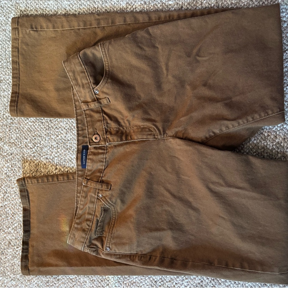 Land’s End Bootcut Brown Pants